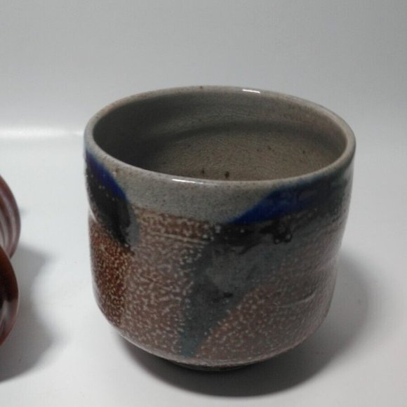 Lot Of 3 Handmade Studio Art Pottery Decorative Pieces Home Décor Signed Vase - Picture 7 of 12